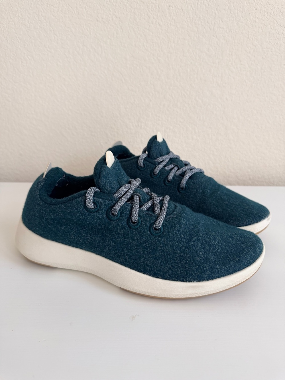 Allbirds Wool Runners Green Teal Merino Wool Sneakers | Women’s Size 9